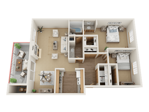 3000 Austin DR 1-3 Beds Apartment for Rent - Photo Gallery 25